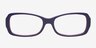 Konakovo Purple AcetateEyeglass Frames from EyeBuyDirect, Front View