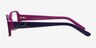 Konakovo Purple AcetateEyeglass Frames from EyeBuyDirect, Side View