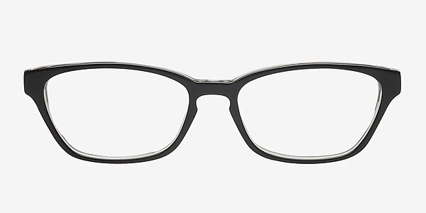 Tura Black Acetate Eyeglass Frames
