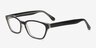 Tura Black AcetateEyeglass Frames from EyeBuyDirect, Angle View