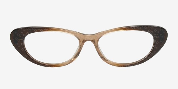Ladoga Brun Acétate Montures de lunettes de vue
