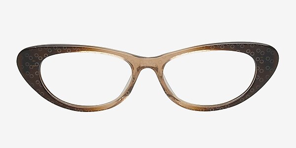 Ladoga Brown Acetate Eyeglass Frames