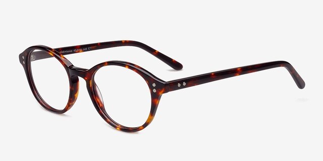 Odintsovo Tortoise AcetateEyeglass Frames from EyeBuyDirect, Angle View