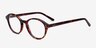 Odintsovo Tortoise AcetateEyeglass Frames from EyeBuyDirect, Angle View