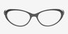 Rossosh Black AcetateEyeglass Frames from EyeBuyDirect, Front View