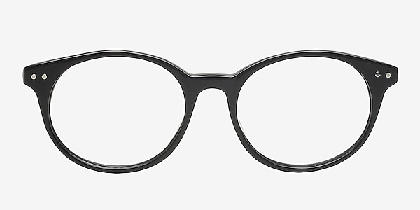 Saratov Black Acetate Eyeglass Frames