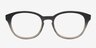 Sertolovo Black & Clear AcetateEyeglass Frames from EyeBuyDirect, Front View
