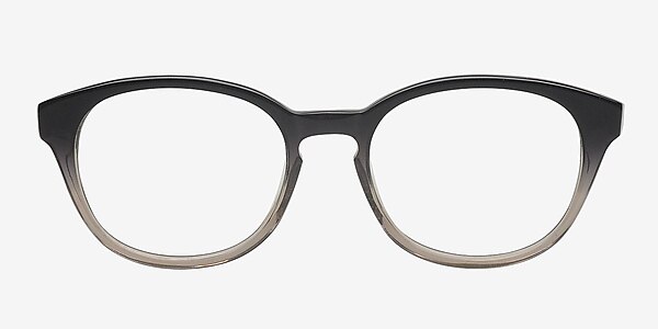 Sertolovo Black/Clear Acetate Eyeglass Frames