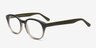 Sertolovo Black & Clear AcetateEyeglass Frames from EyeBuyDirect, Angle View