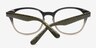 Sertolovo Black & Clear AcetateEyeglass Frames from EyeBuyDirect, Closed View