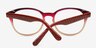 Sertolovo Burgundy & Clear AcetateEyeglass Frames from EyeBuyDirect, Closed View