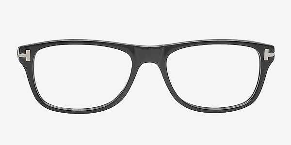 Uglegorsk Black Acetate Eyeglass Frames