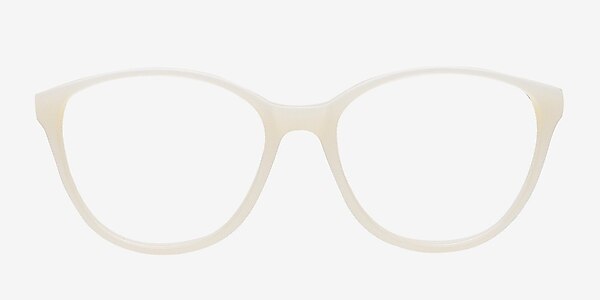 Laitila White Acetate Eyeglass Frames