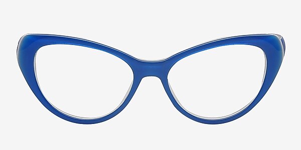 Lieksa Blue Acetate Eyeglass Frames