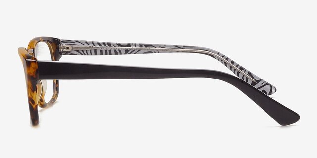 Serdobsk Tortoise AcetateEyeglass Frames from EyeBuyDirect, Side View