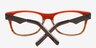 Sergach Brown AcetateEyeglass Frames from EyeBuyDirect, Closed View