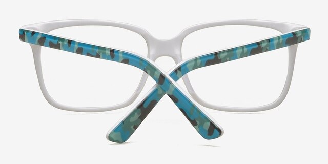 Tara Camouflage AcétateMontures de lunettes de vue d'EyeBuyDirect, Vue Rapprochée