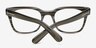 Valuyki Grey AcetateEyeglass Frames from EyeBuyDirect, Closed View
