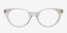 Kalitva Clear AcetateEyeglass Frames from EyeBuyDirect, Front View