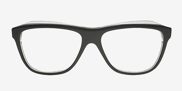 Ogni Black Acetate Eyeglass Frames