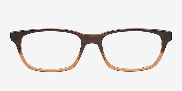 Malaya Brown Acetate Eyeglass Frames