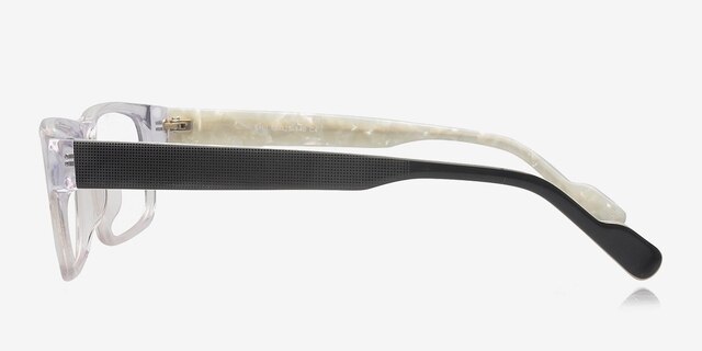 Ertil Clear AcetateEyeglass Frames from EyeBuyDirect, Side View