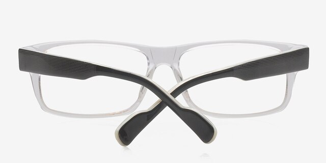 Ertil Clear AcetateEyeglass Frames from EyeBuyDirect, Closed View