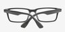 Tillamook Black AcetateEyeglass Frames from EyeBuyDirect, Closed View