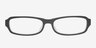 Newberg Black & White AcetateEyeglass Frames from EyeBuyDirect, Front View