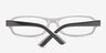 Newberg Black & White AcetateEyeglass Frames from EyeBuyDirect, Closed View
