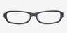 Newberg Black & Blue AcetateEyeglass Frames from EyeBuyDirect, Front View