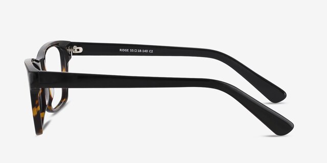 Ridge Écailles AcétateMontures de lunettes de vue d'EyeBuyDirect, Vue de Côté
