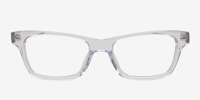 Tigard Clear AcetateEyeglass Frames from EyeBuyDirect, Front View