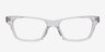 Tigard Clear AcetateEyeglass Frames from EyeBuyDirect, Front View
