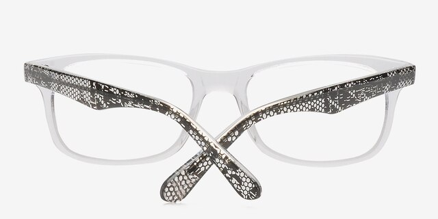 Oregon Clear AcetateEyeglass Frames from EyeBuyDirect, Closed View