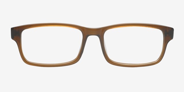 Weare Brown AcetateEyeglass Frames from EyeBuyDirect, Front View