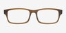 Weare Brown AcetateEyeglass Frames from EyeBuyDirect, Front View