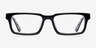 Dalles Black & Camouflage AcetateEyeglass Frames from EyeBuyDirect, Front View