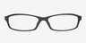 Albany Black PlasticEyeglass Frames from EyeBuyDirect, Front View