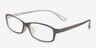 Albany Grey PlasticEyeglass Frames from EyeBuyDirect, Angle View