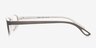Albany Grey PlasticEyeglass Frames from EyeBuyDirect, Side View