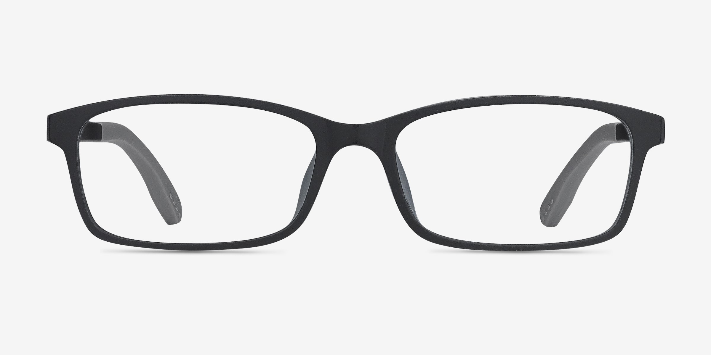 Corvallis Rectangle Black Full Rim Eyeglasses | Eyebuydirect Canada