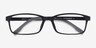 Corvallis Black PlasticEyeglass Frames from EyeBuyDirect, Closed View