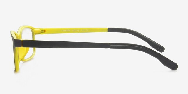 Corvallis Navy PlasticEyeglass Frames from EyeBuyDirect, Side View