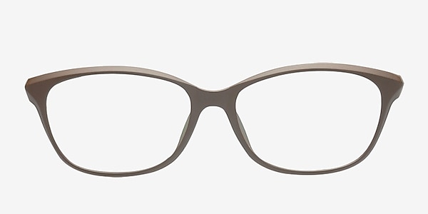Veneta Coffee Plastic Eyeglass Frames