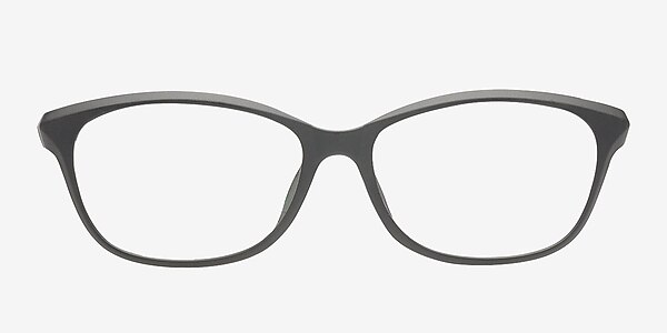 Veneta Black/Purple Plastic Eyeglass Frames