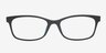 Dexter Black & Blue PlasticEyeglass Frames from EyeBuyDirect, Front View