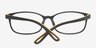 Sutherlin Black PlasticEyeglass Frames from EyeBuyDirect, Closed View