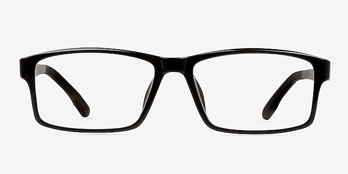 Bandon Black Plastic Eyeglass Frames