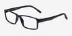Bandon Black PlasticEyeglass Frames from EyeBuyDirect, Angle View